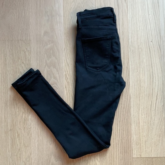 Black high-rise skinny jeans by Citizens of Humanity - Picture 2 of 3